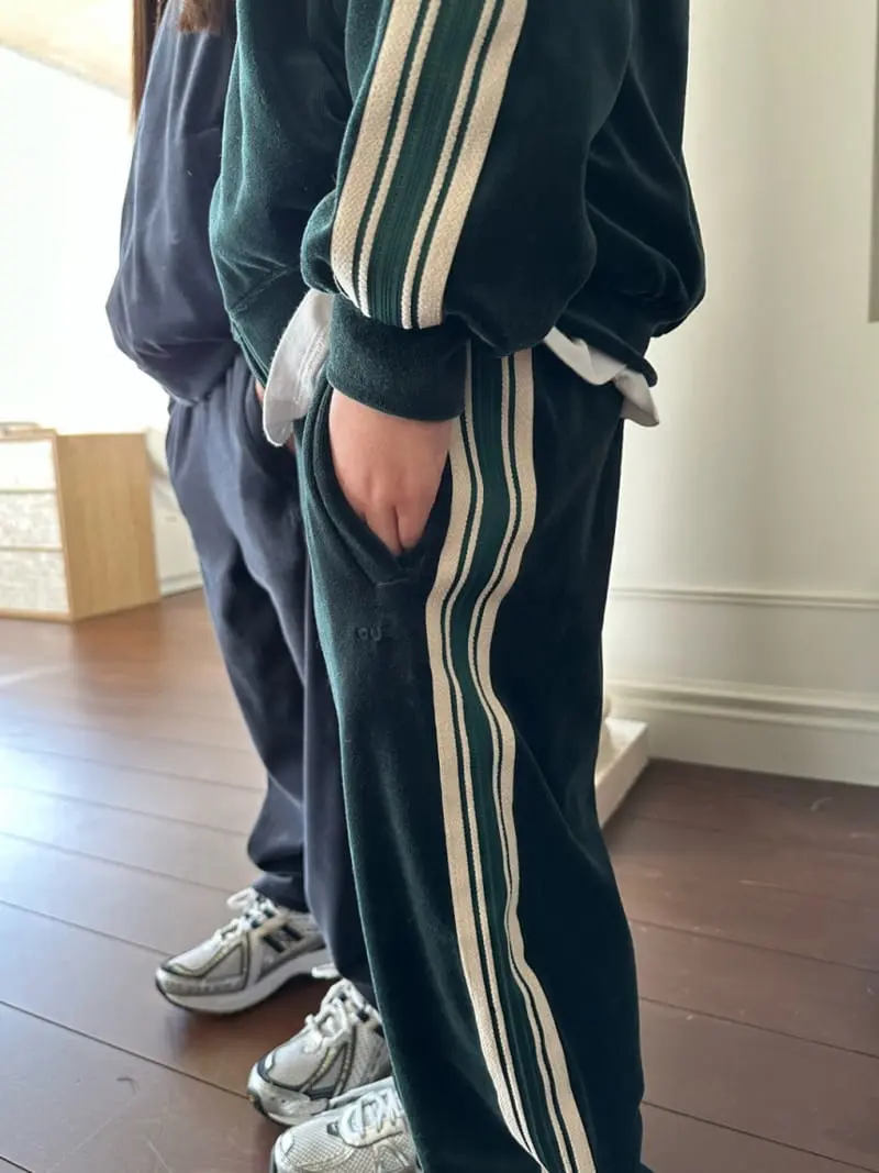 Our - Korean Children Fashion - #childofig - Perry Veloure Zip-up - 10