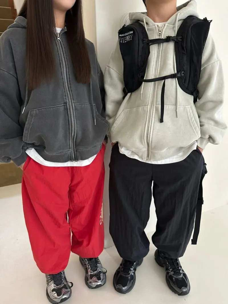 Our - Korean Children Fashion - #childrensboutique - Big Logo Track Jogger Pants - 3