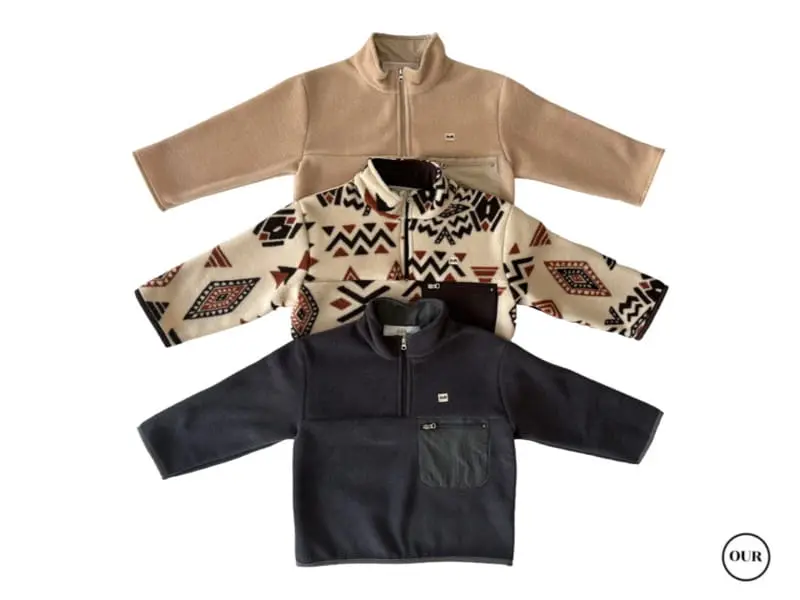 Our - Korean Children Fashion - #childrensboutique - Laica Fleece Jacket - 11