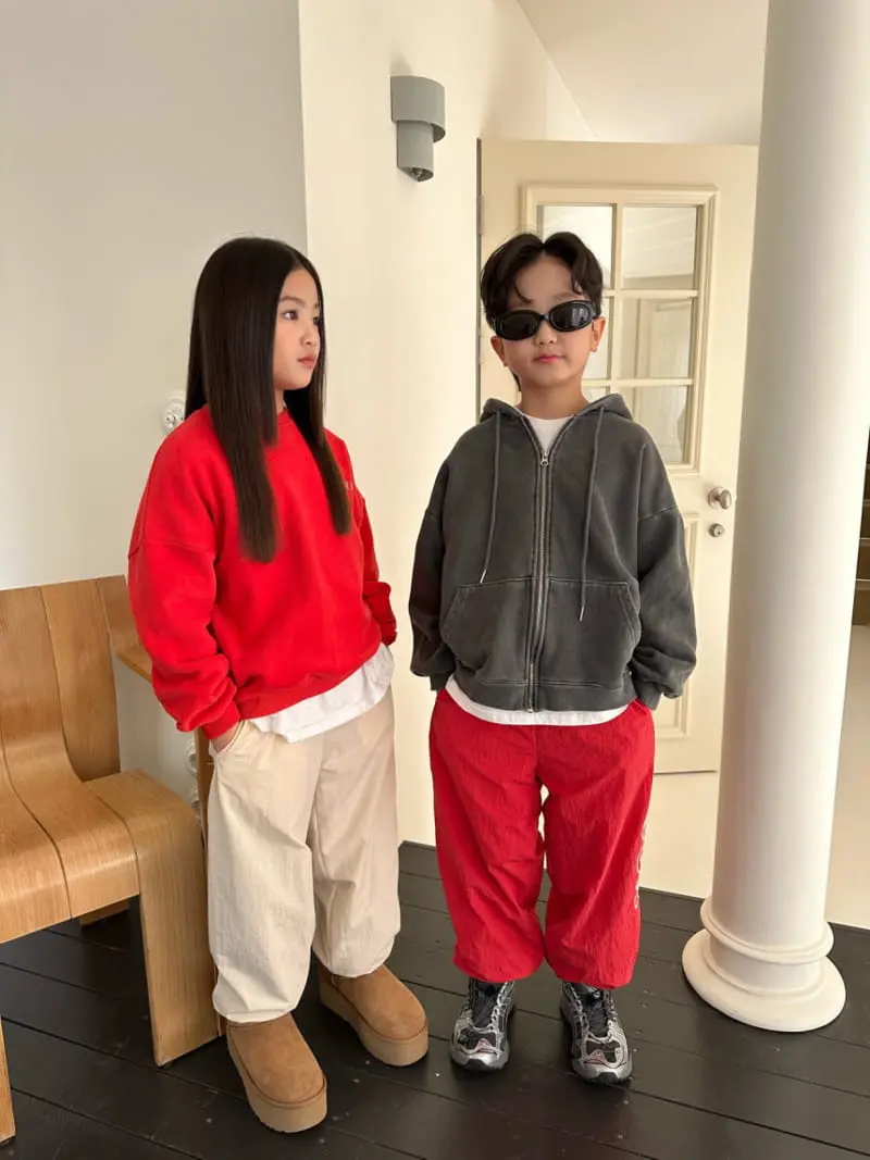 Our - Korean Children Fashion - #discoveringself - Big Logo Track Jogger Pants - 5