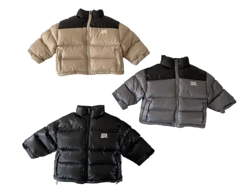 Our - Korean Children Fashion - #discoveringself - Monster Padding Jacket - 2