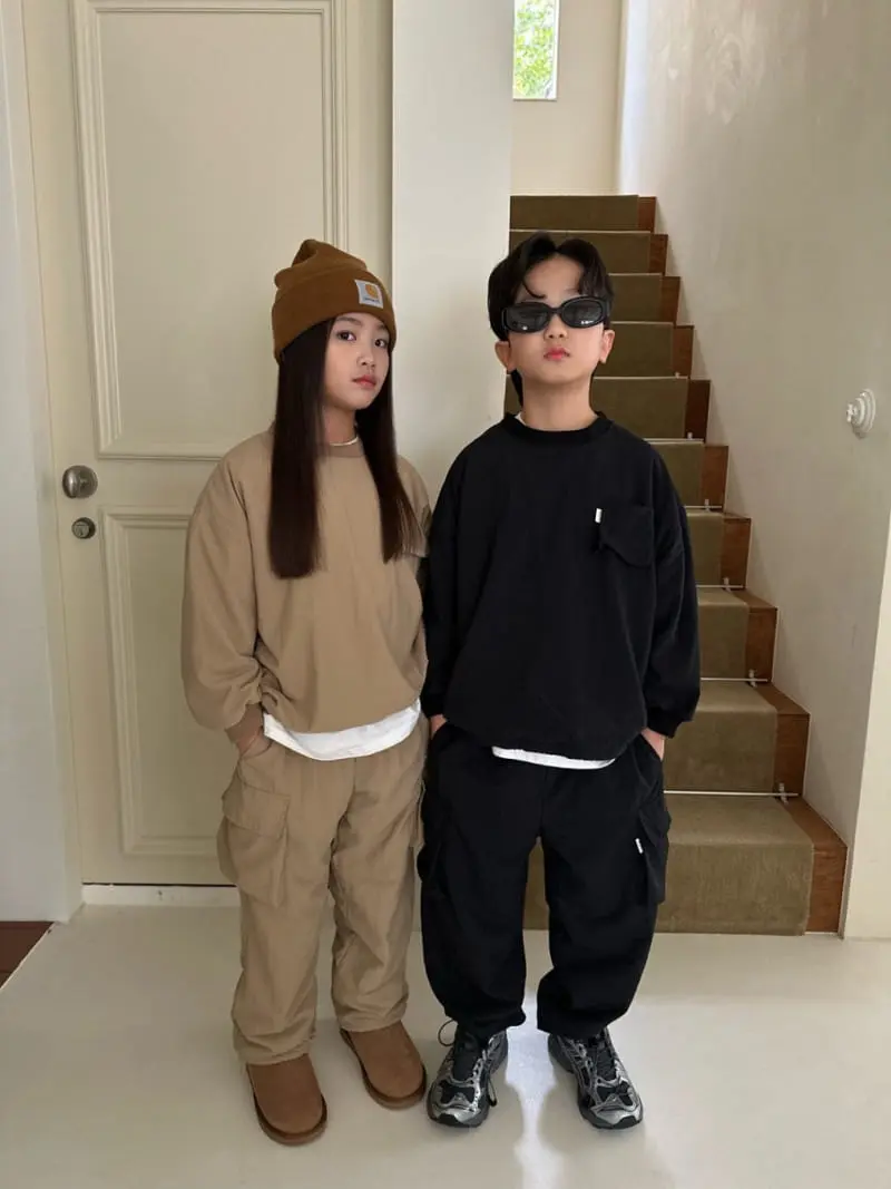 Our - Korean Children Fashion - #fashionkids - Woodie Cargo Top Bottom Set - 10