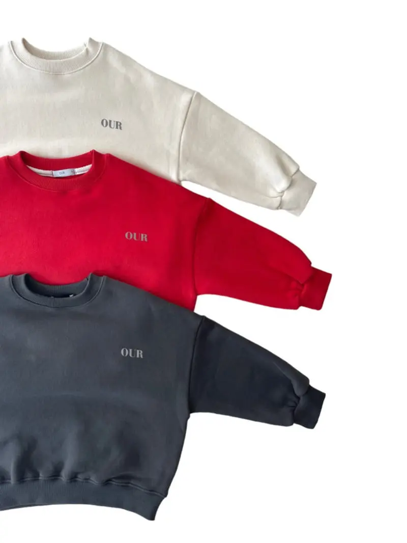 Our - Korean Children Fashion - #kidsshorts - Flash Sweatshirt - 11