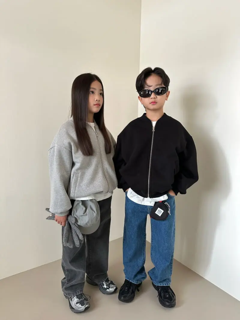Our - Korean Children Fashion - #kidsshorts - Wide Jeans - 4