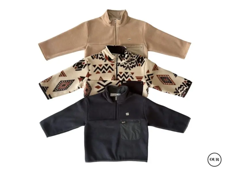 Our - Korean Children Fashion - #kidzfashiontrend - Laica Fleece Jacket