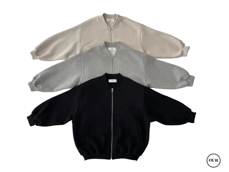 Our - Korean Children Fashion - #kidzfashiontrend - Basic Zip-up