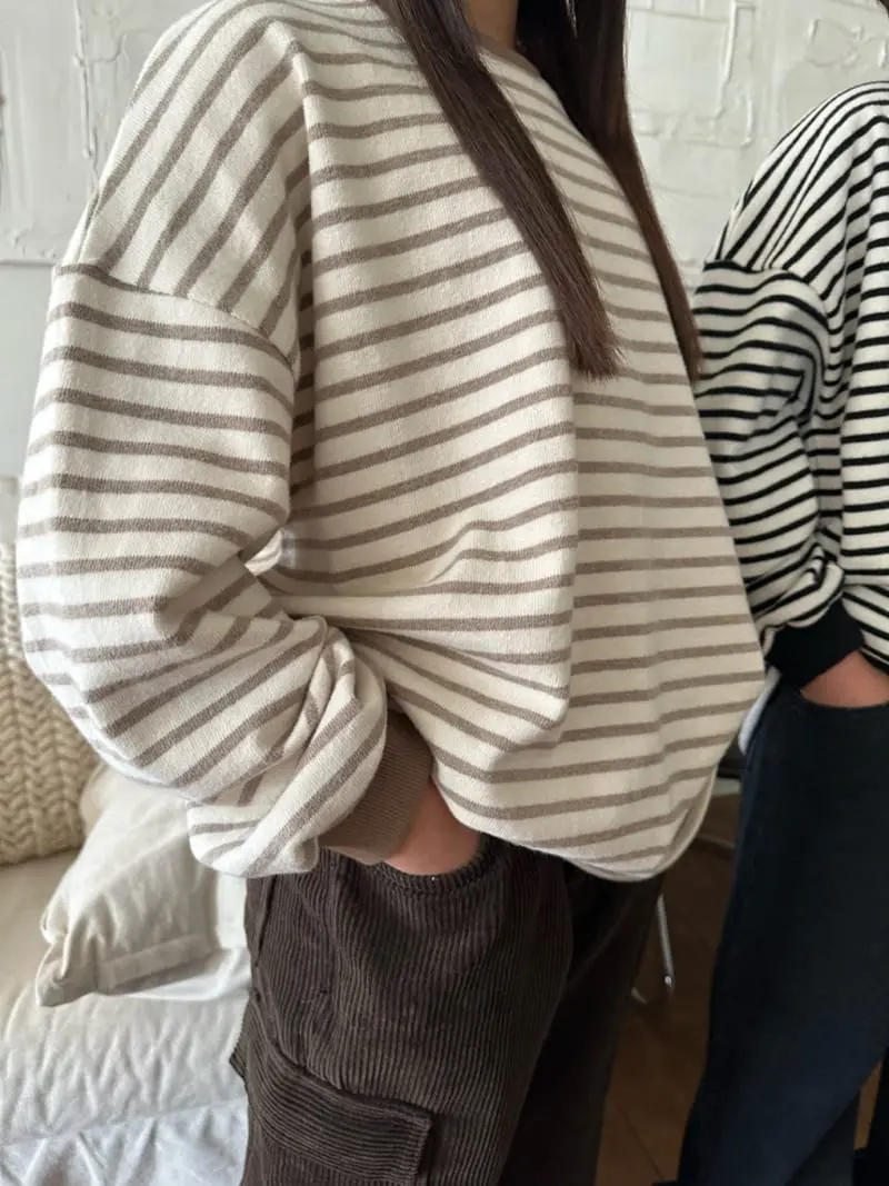Our - Korean Children Fashion - #littlefashionista - Pottery Stripes Tee - 12