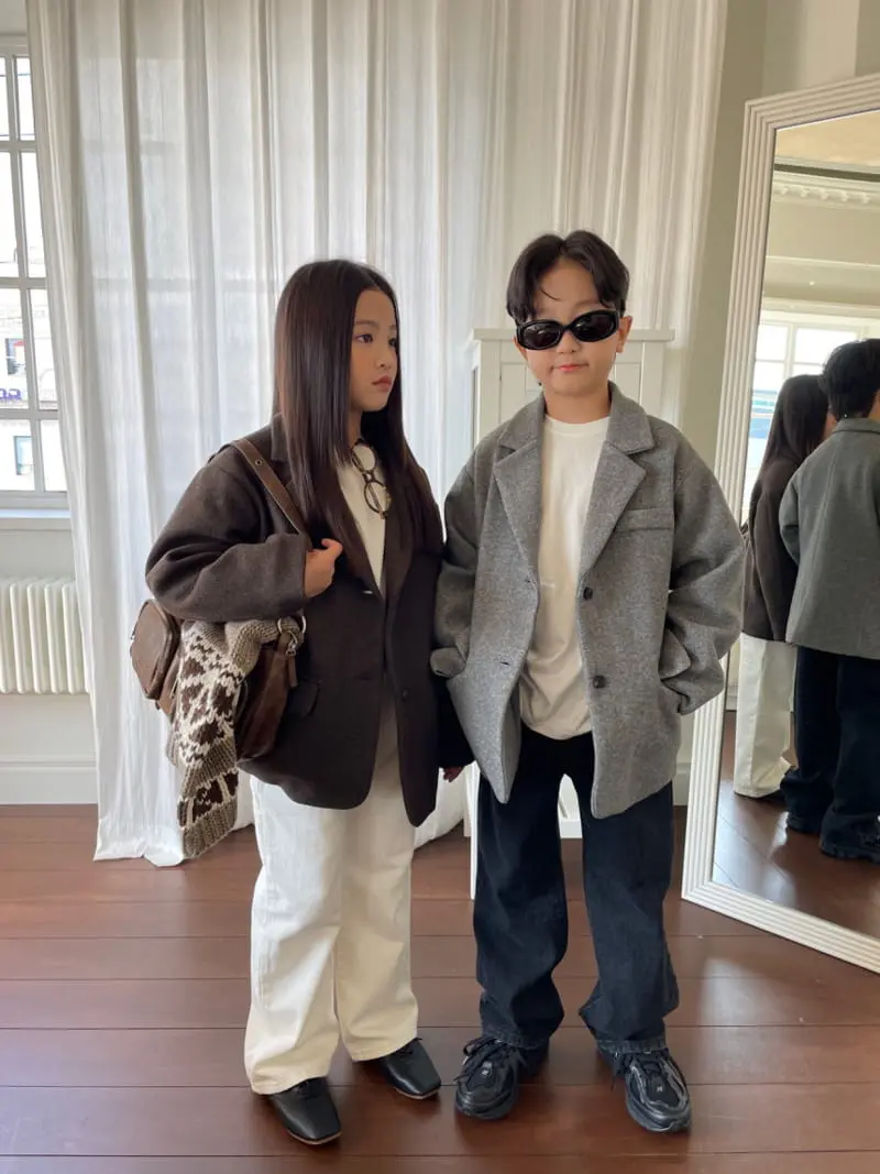 Our - Korean Children Fashion - #magicofchildhood - Pocket White Jeans - 6