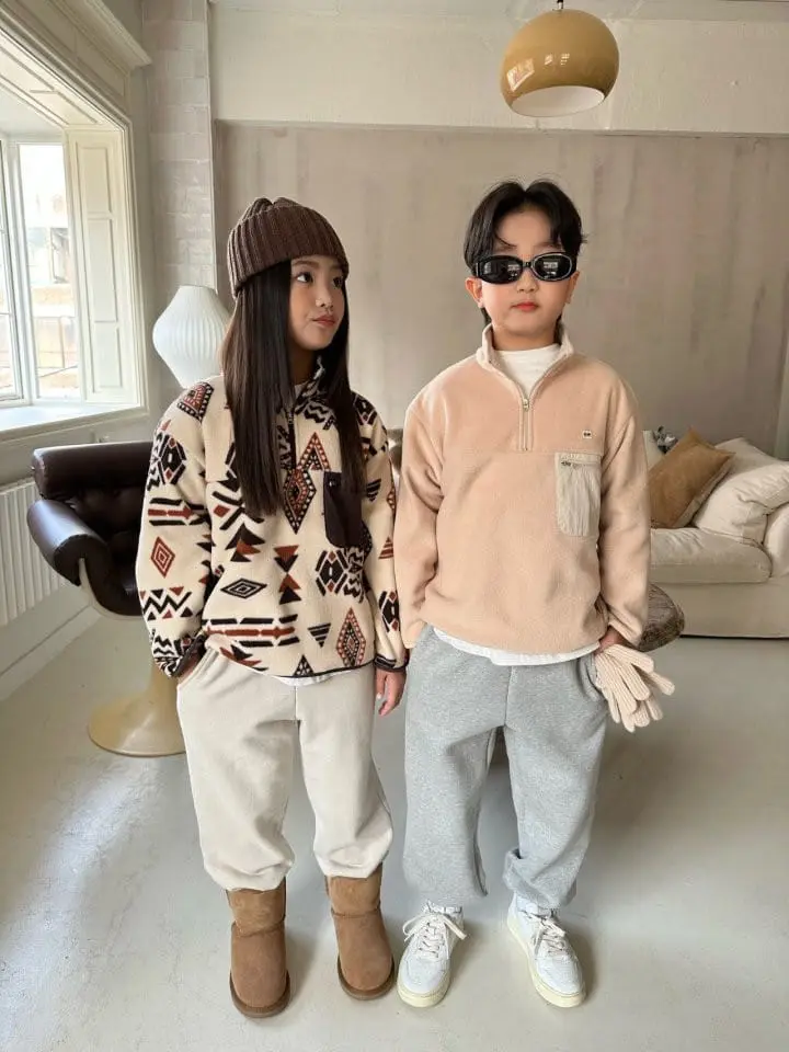 Our - Korean Children Fashion - #littlefashionista - Laica Fleece Jacket - 4