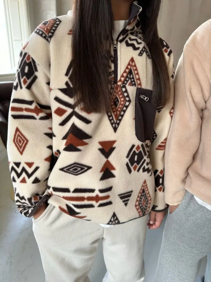 Our - Korean Children Fashion - #minifashionista - Laica Fleece Jacket - 5