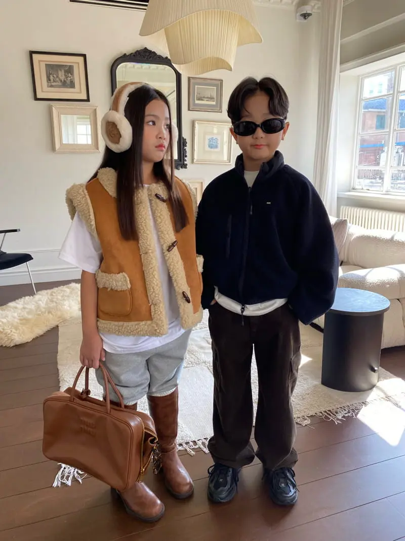 Our - Korean Children Fashion - #minifashionista - Clip Musthang Vest - 7