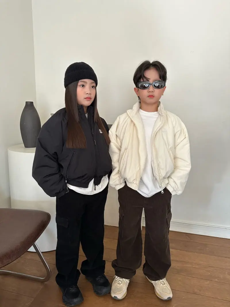 Our - Korean Children Fashion - #magicofchildhood - Reversible Dumble Jumper - 4