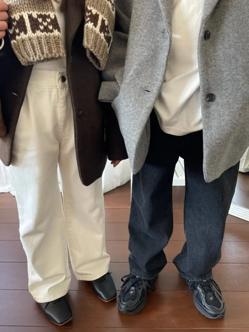Our - Korean Children Fashion - #prettylittlegirls - Pocket White Jeans - 8