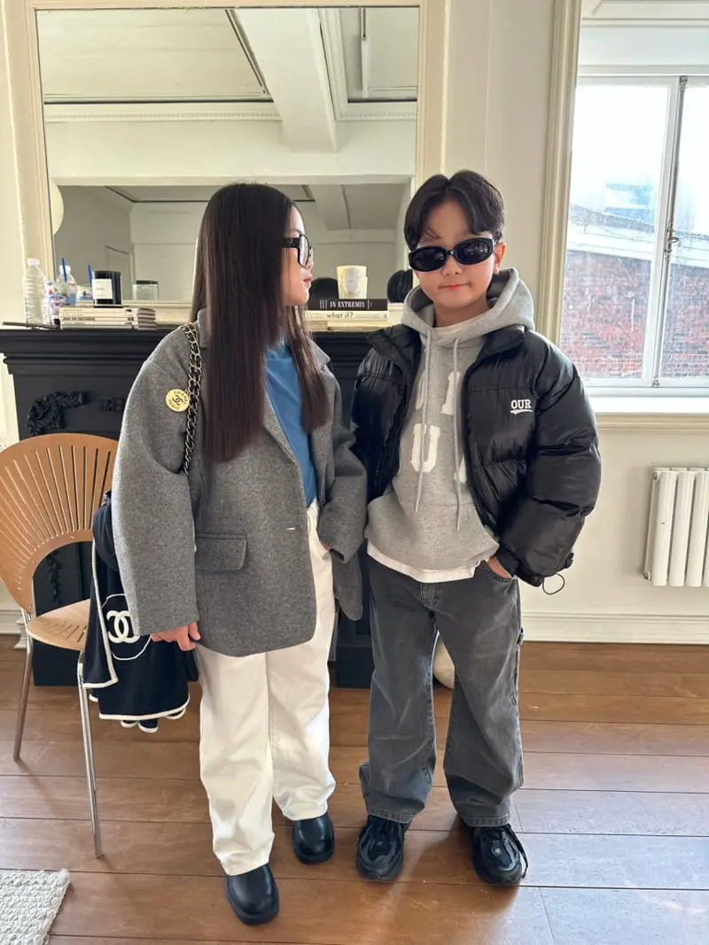 Our - Korean Children Fashion - #stylishchildhood - Pocket White Jeans - 11