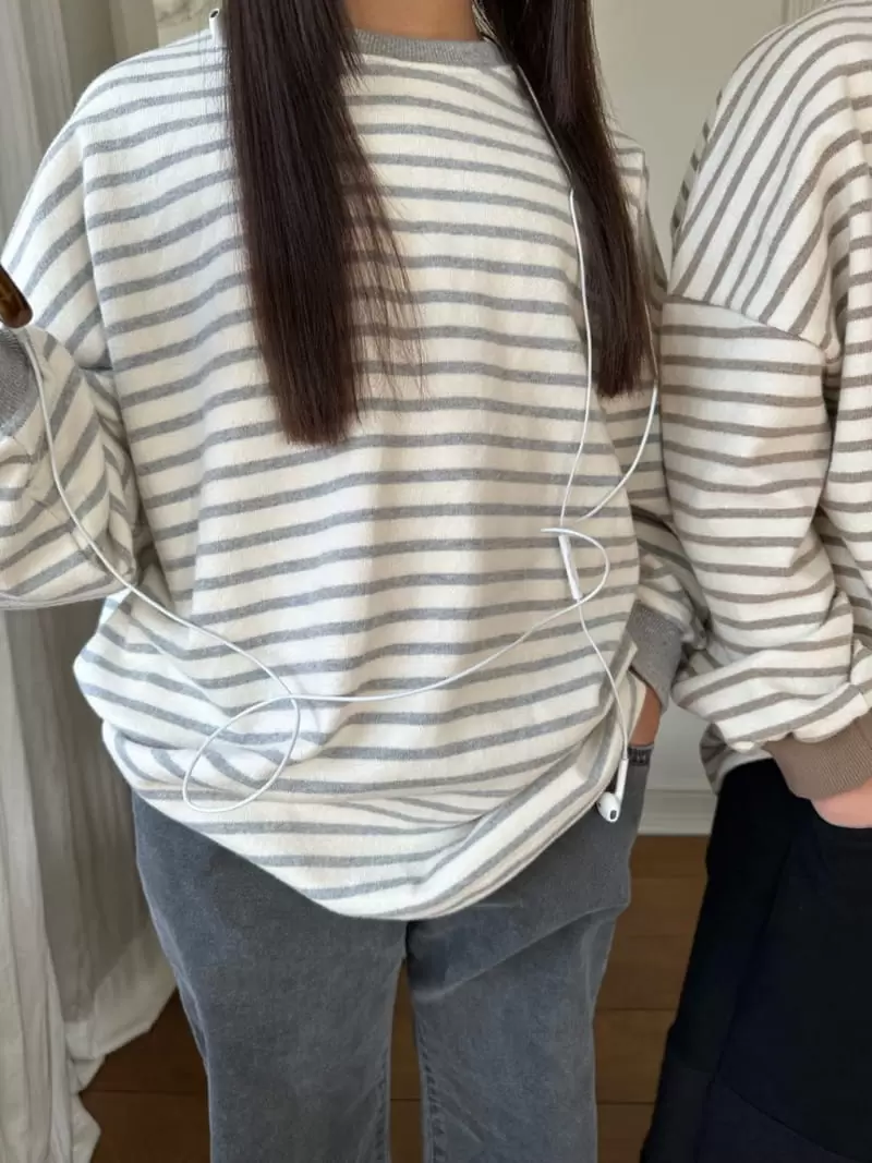 Our - Korean Children Fashion - #stylishchildhood - Pottery Stripes Tee - 2