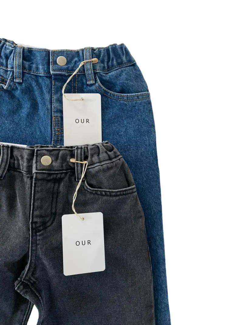 Our - Korean Children Fashion - #todddlerfashion - Wide Jeans - 11