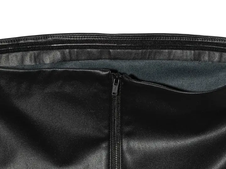 Paper Moon - Korean Women Fashion - #momslook - off shoulder vegan leather tube top - 10