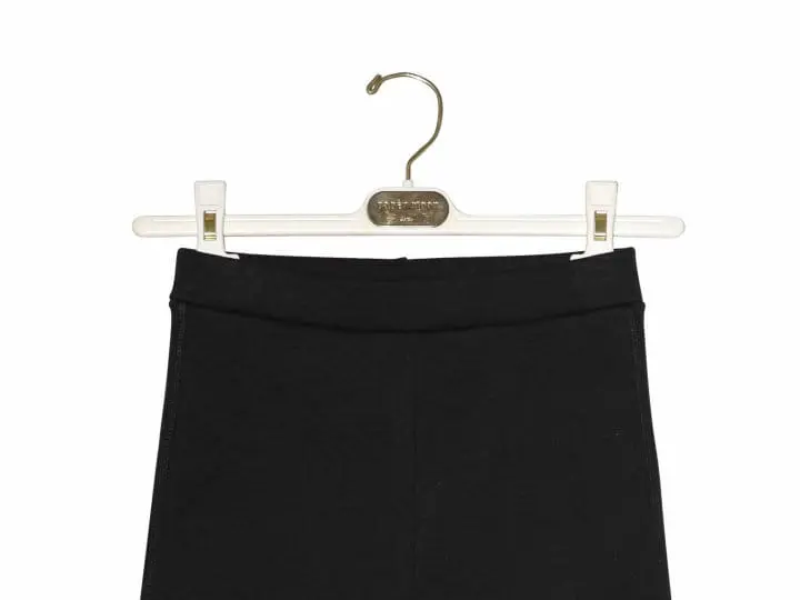 Paper Moon - Korean Women Fashion - #momslook - slit detail half leggings pants - 3