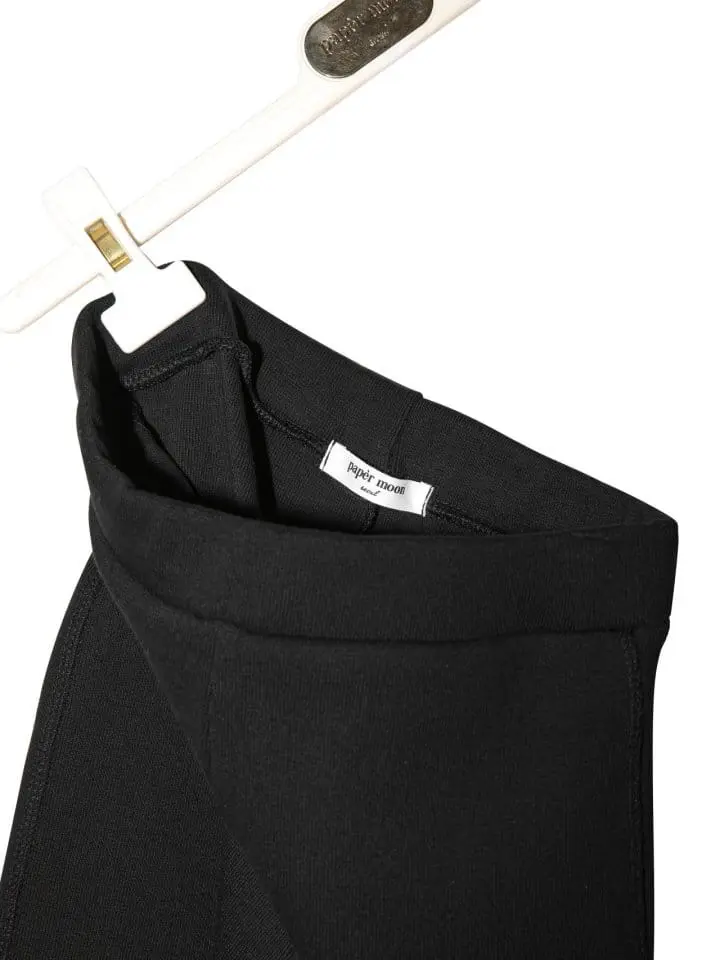 Paper Moon - Korean Women Fashion - #momslook - slit detail half leggings pants - 5