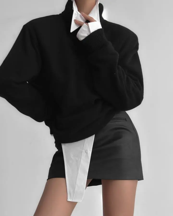 Paper Moon - Korean Women Fashion - #momslook - pocket detail suede mini skirt - 6