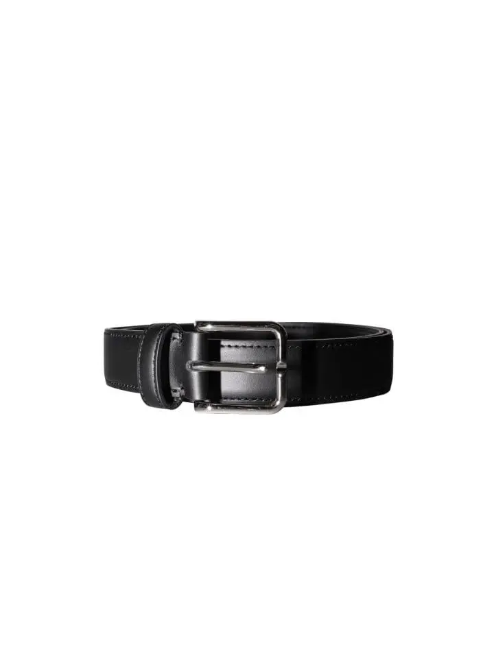 Paper Moon - Korean Women Fashion - #momslook - classic buckle leather belt - 6