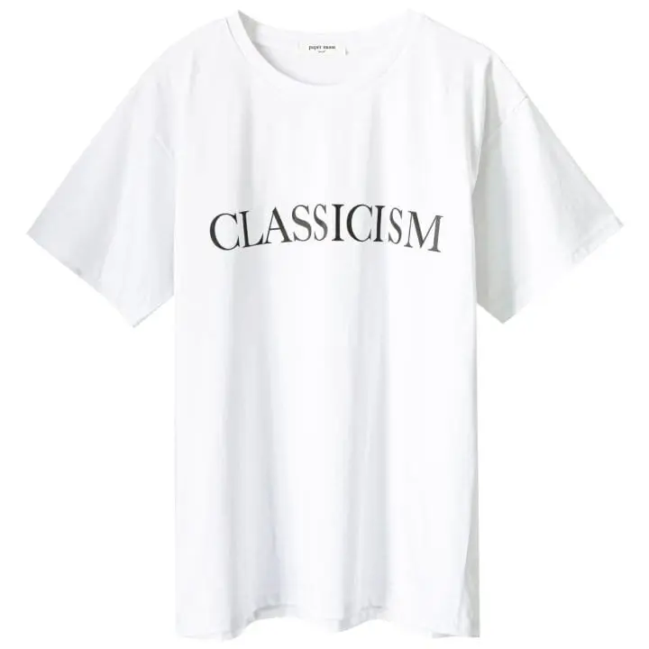 Paper Moon - Korean Women Fashion - #momslook - premium CLASSICISM print t ~ shirt - 3