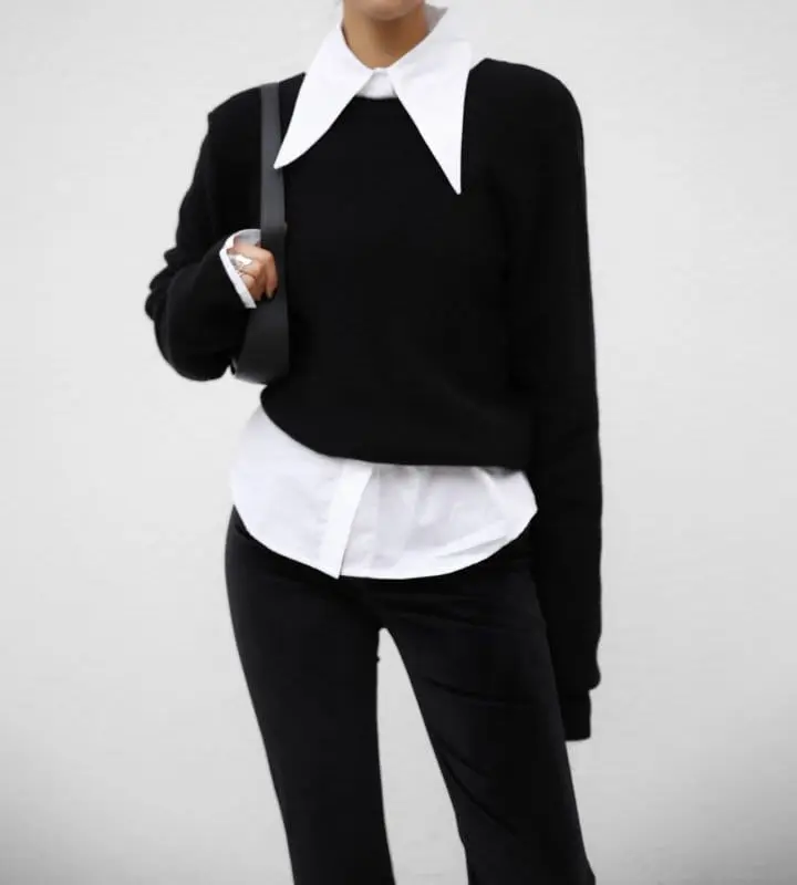 Paper Moon - Korean Women Fashion - #pursuepretty - cashmere back twist drape knit top - 2