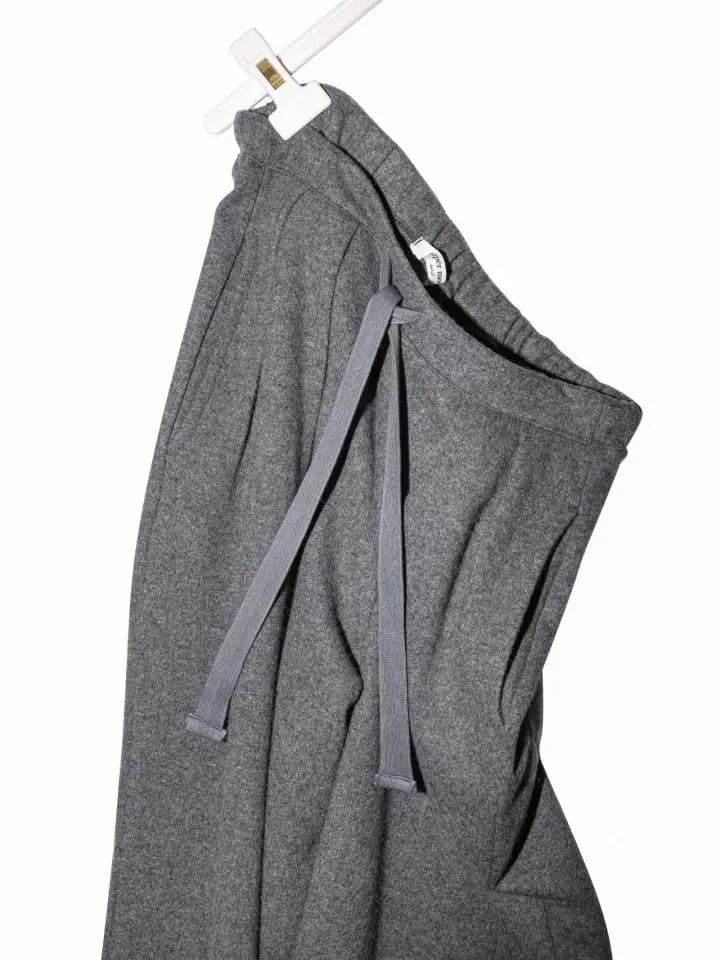 Paper Moon - Korean Women Fashion - #vintageinspired - wool two pin ~ tuck detail lounge trousers - 11