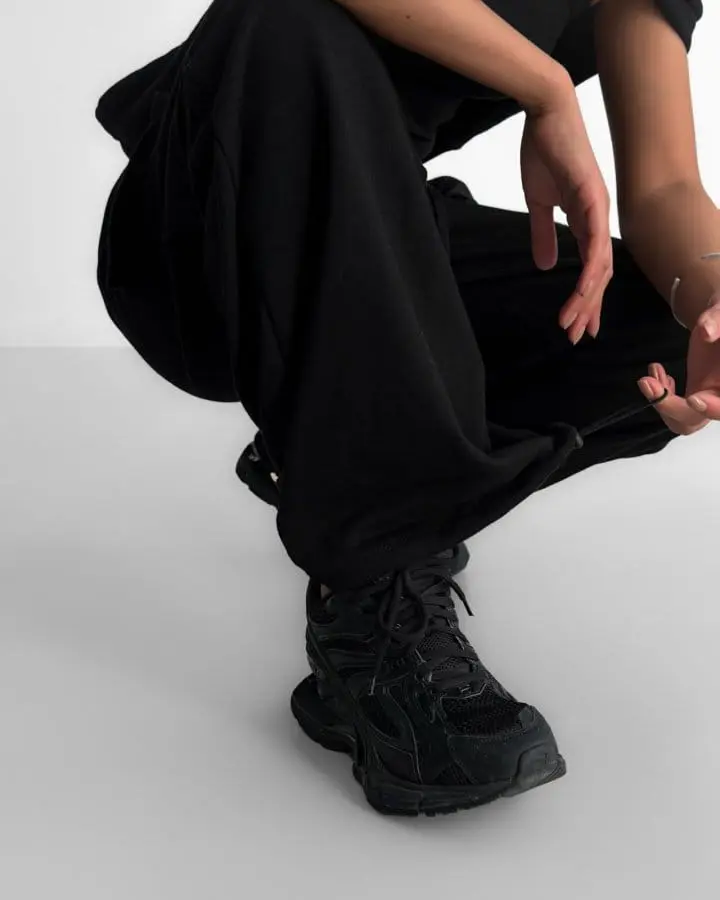 Paper Moon - Korean Women Fashion - #womensfashion - cargo pocket wide sweatpants - 2