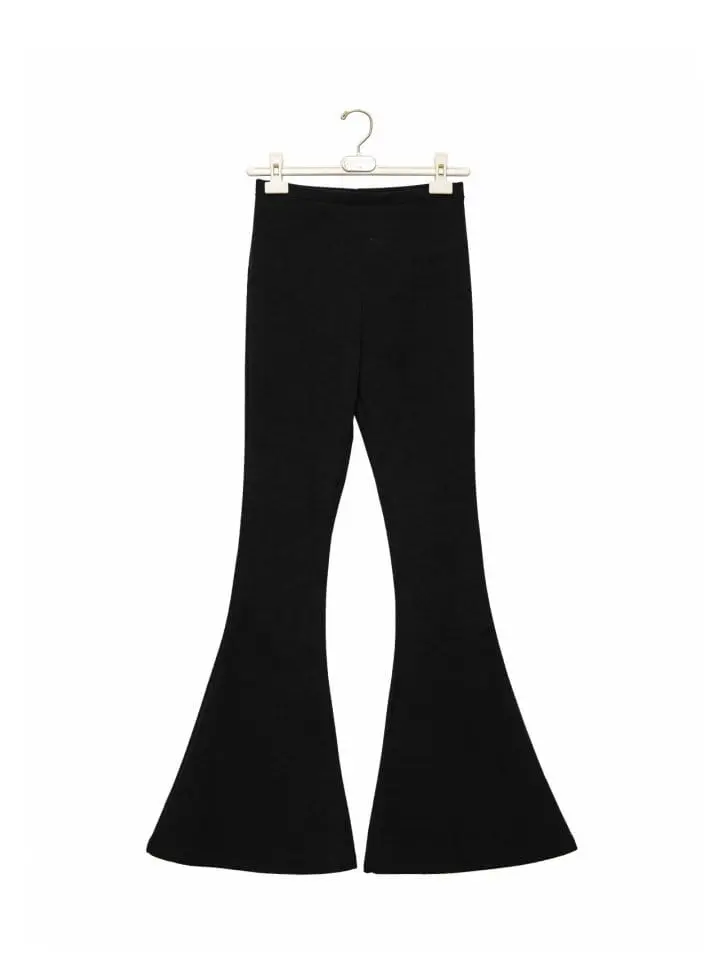 Paper Moon - Korean Women Fashion - #momslook - corduroy bell line flared trousers  - 4