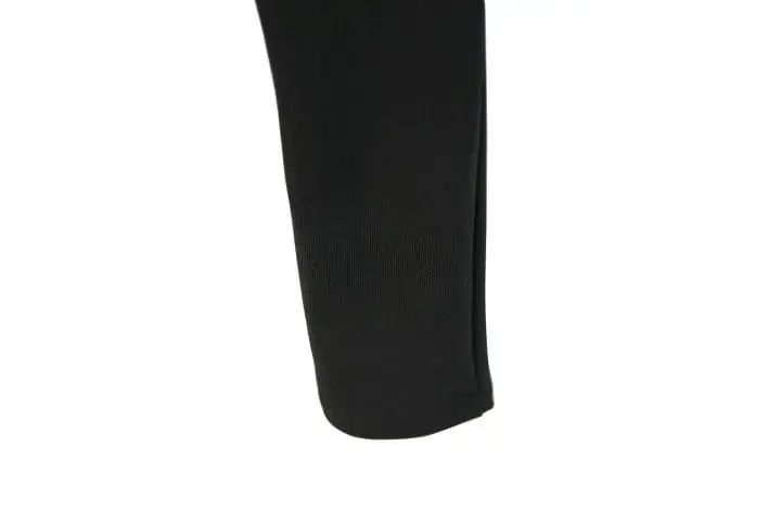 Paper Moon - Korean Women Fashion - #womensfashion - ribbed side slit leggings - 11