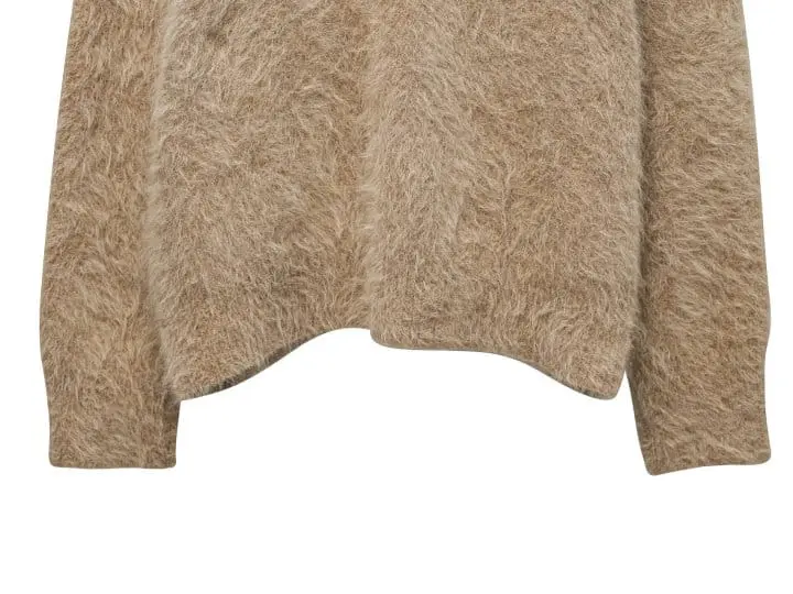 Paper Moon - Korean Women Fashion - #womensfashion - LUX mink angora oversized knit cardigan - 10