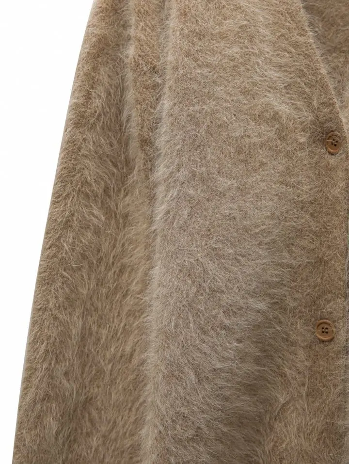 Paper Moon - Korean Women Fashion - #womensfashion - LUX mink angora oversized knit cardigan - 6