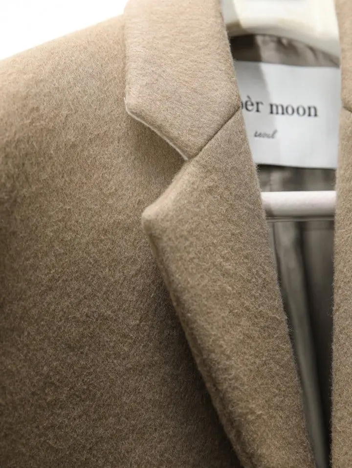 Paper Moon - Korean Women Fashion - #womensfashion - LUX camel blend wool oversized single blazer - 11