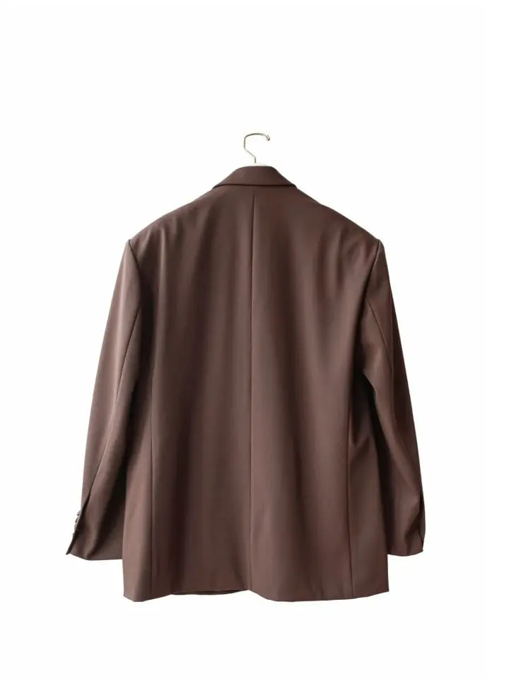 Paper Moon - Korean Women Fashion - #momslook - oversized three button single blazer - 4