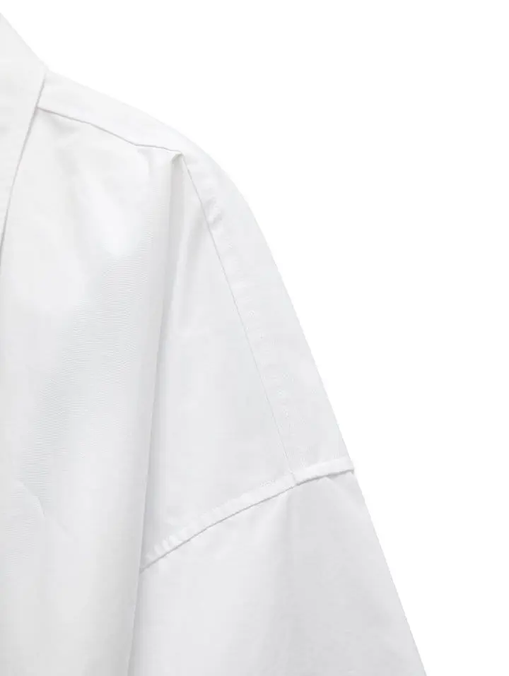 Paper Moon - Korean Women Fashion - #womensfashion - bodysuit detail button down shirt - 11