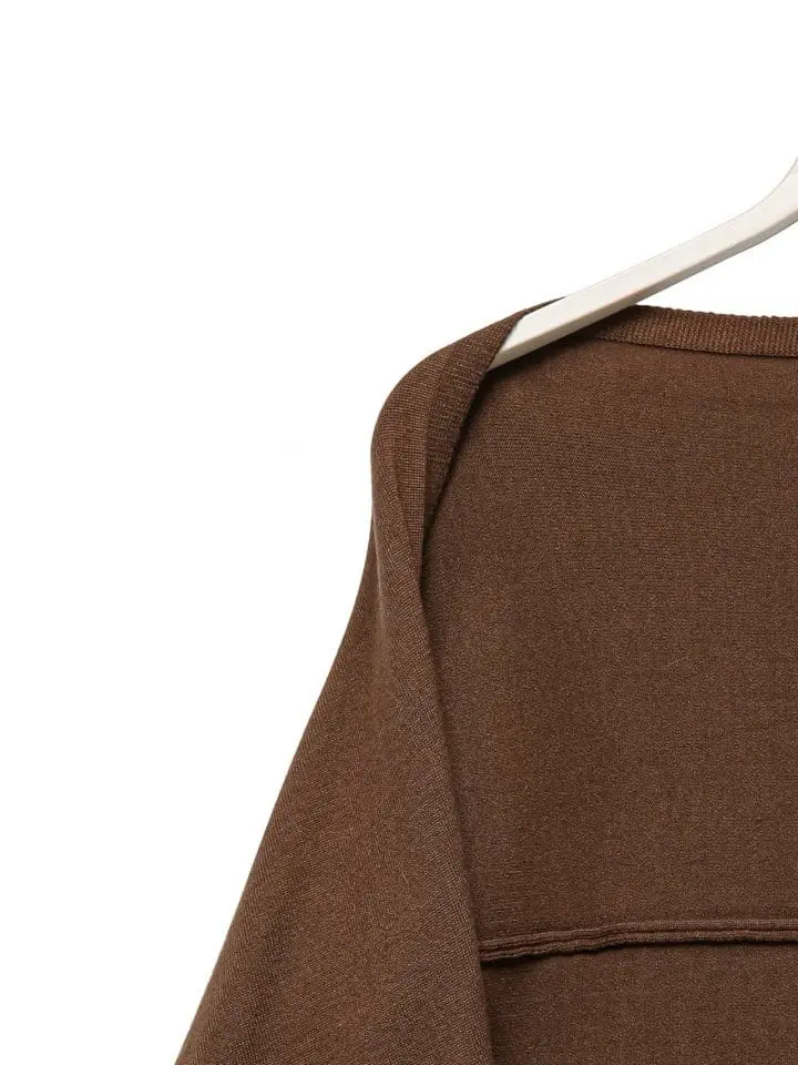 Paper Moon - Korean Women Fashion - #womensfashion - cropped volume bolero knit cardigan - 9