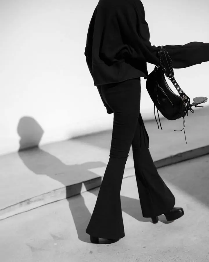 Paper Moon - Korean Women Fashion - #womensfashion - corduroy bell line flared trousers - 3