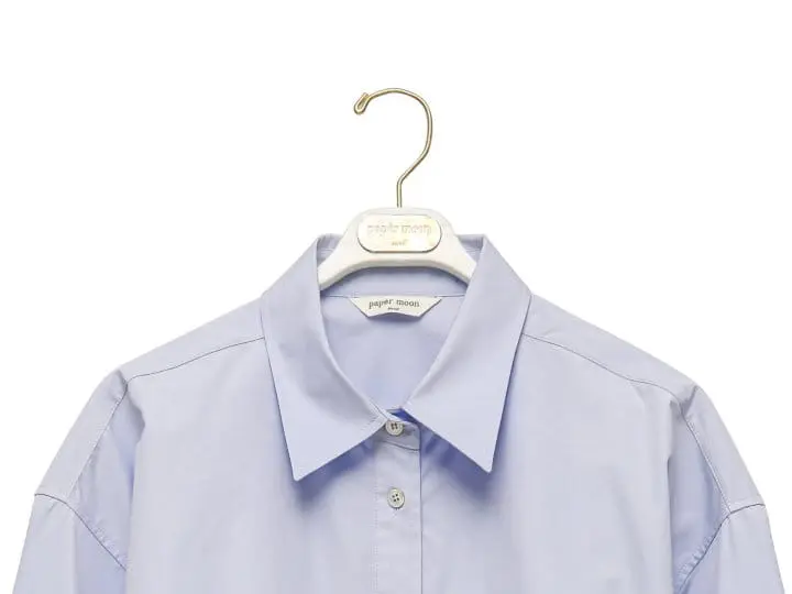 Paper Moon - Korean Women Fashion - #womensfashion - Swing Collar Button Down Shirt  - 7