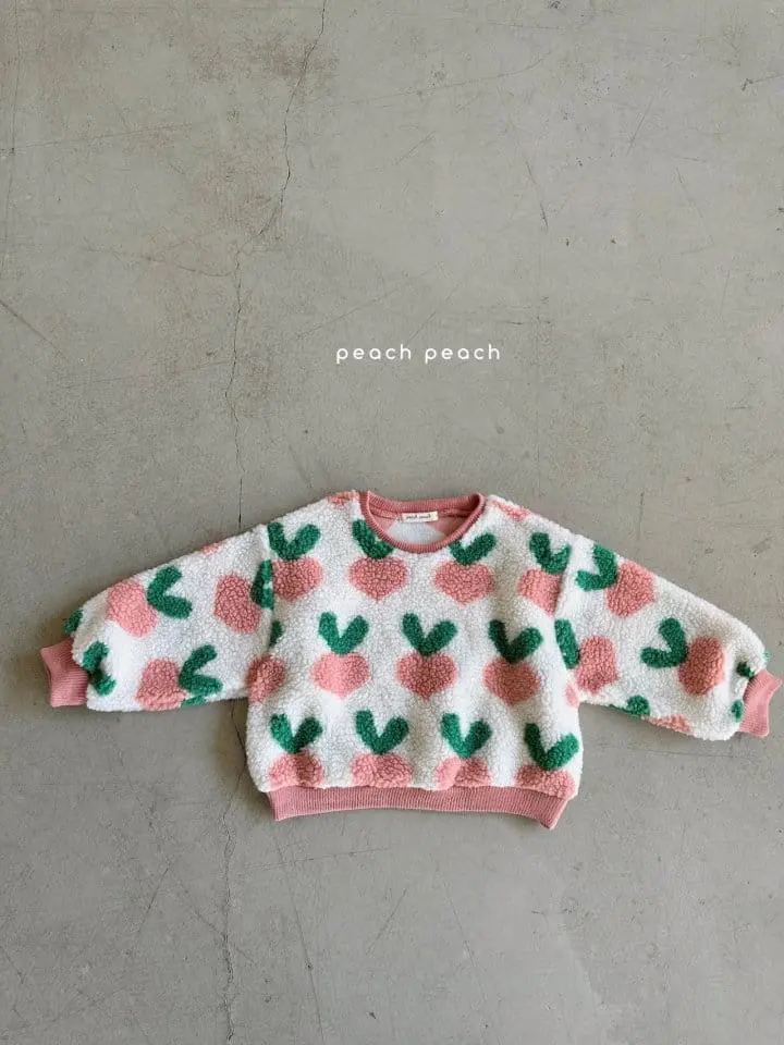Peachpeach - Korean Children Fashion - #minifashionista - Peach Farm Sweatshirt - 4