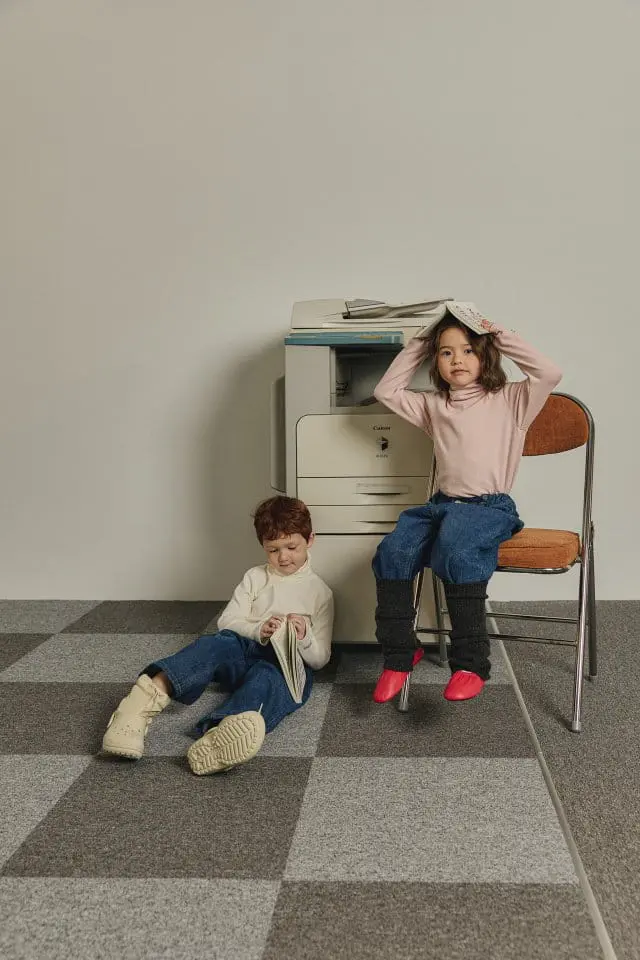 Peanut - Korean Children Fashion - #Kfashion4kids - Na Fleece Denim - 6