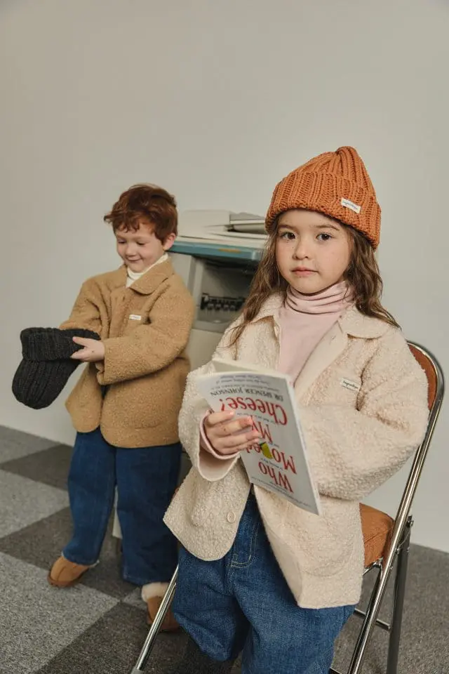 Peanut - Korean Children Fashion - #childofig - Poodle Cardigan - 5