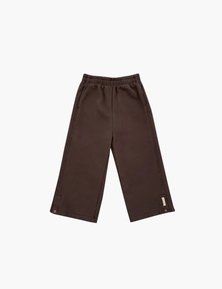 Peanut - Korean Children Fashion - #discoveringself - Snap Jogger Pants - 12