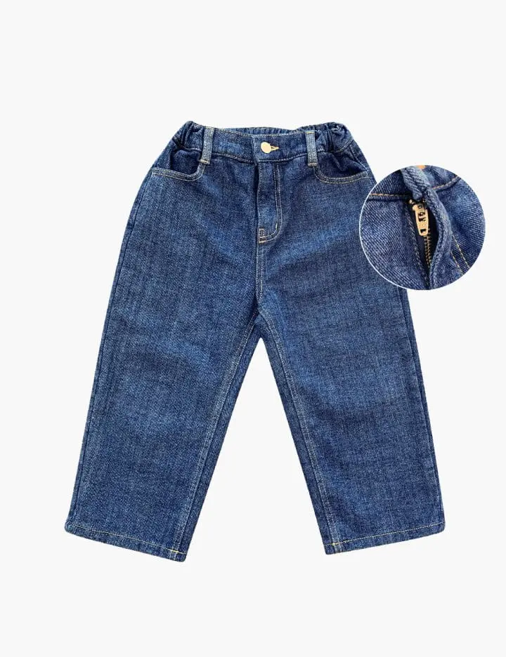 Peanut - Korean Children Fashion - #discoveringself - Na Fleece Denim