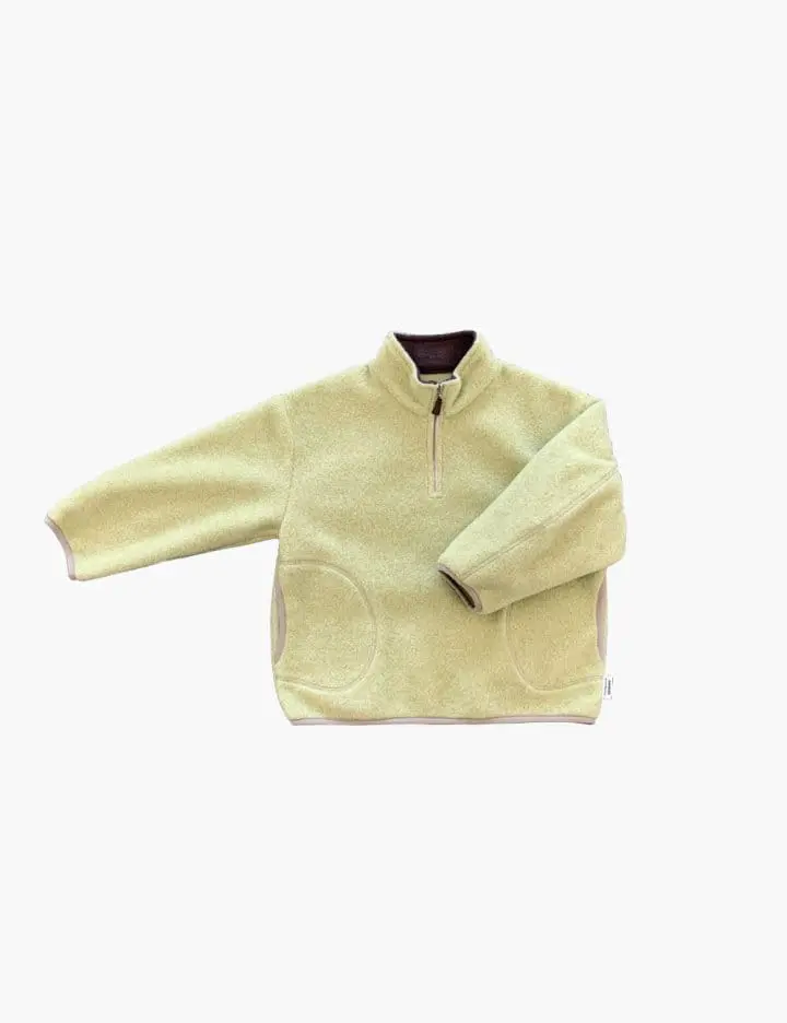 Peanut - Korean Children Fashion - #kidsstore - Cloud Half Zip-up