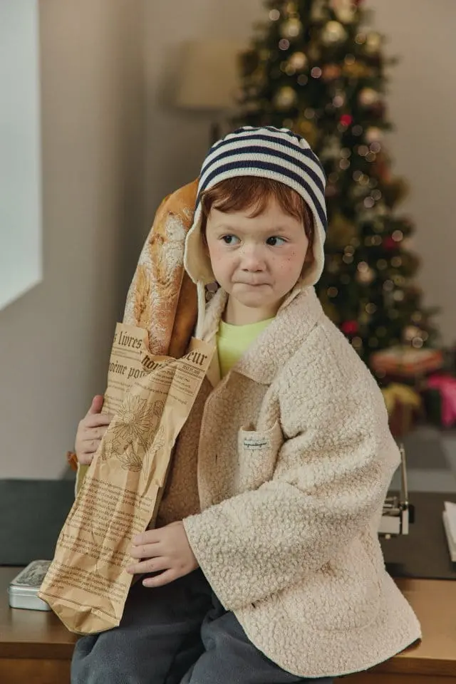 Peanut - Korean Children Fashion - #kidsstore - Rider Beanie - 4