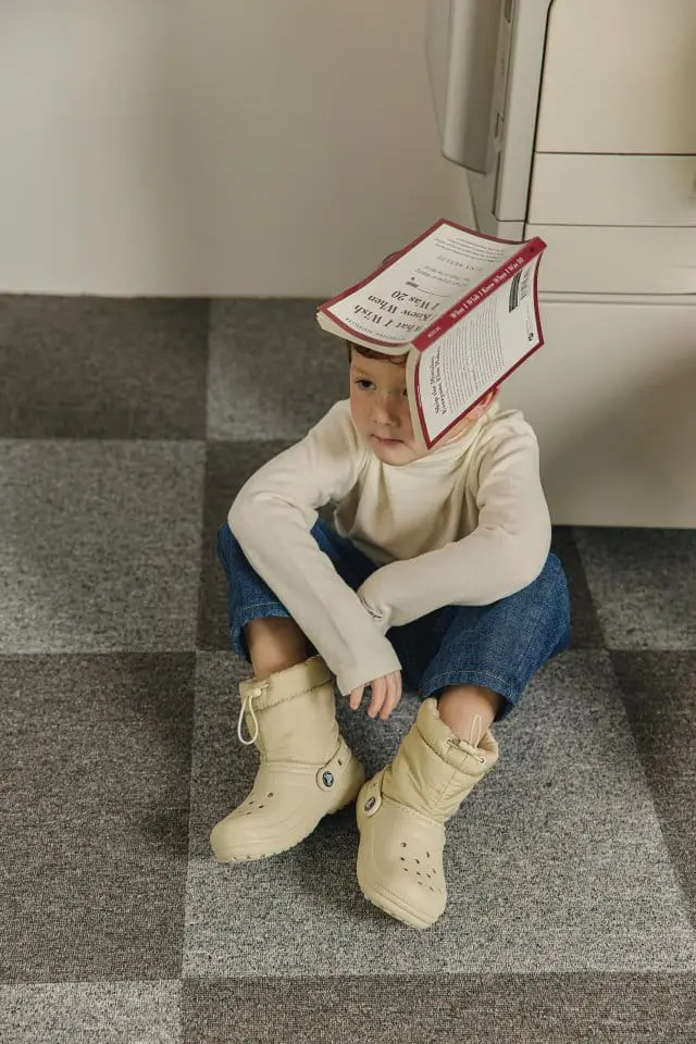 Peanut - Korean Children Fashion - #minifashionista - Finger High Turtleneck - 3