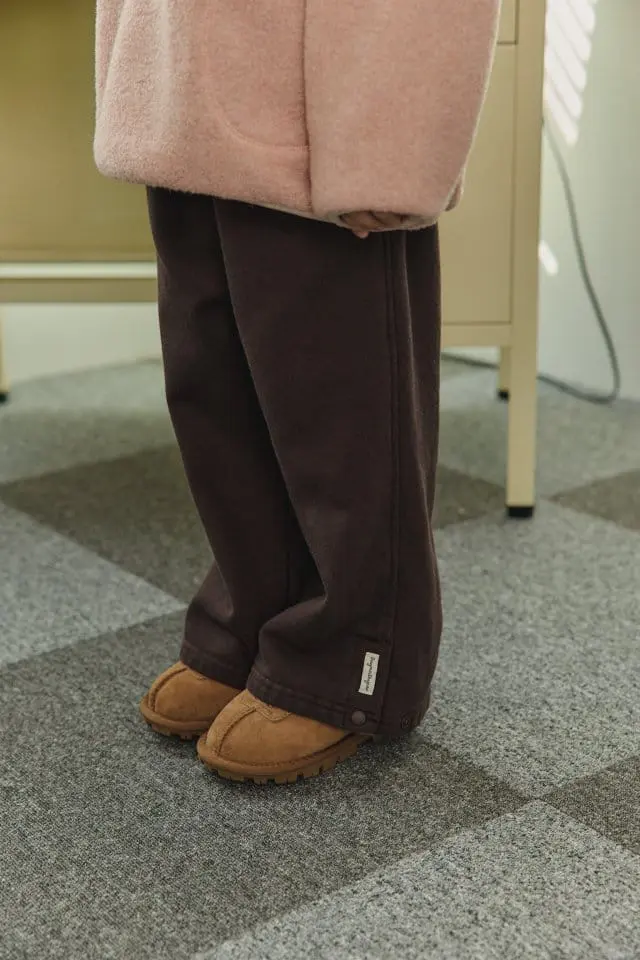 Peanut - Korean Children Fashion - #stylishchildhood - Snap Jogger Pants - 8