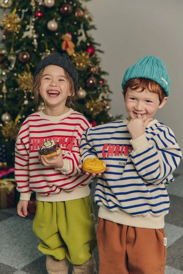 Peanut - Korean Children Fashion - #todddlerfashion - Holiday Sweatshirt - 3