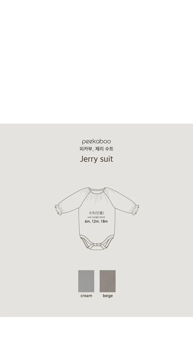 Peekaboo - Korean Baby Fashion - #babyfever - Jery Bodysuit - 10